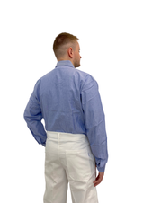 Camisa de trabajoen algodón naranja con marcado CE