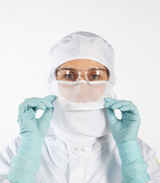 Mascherina per cleanroom CRISTALLO