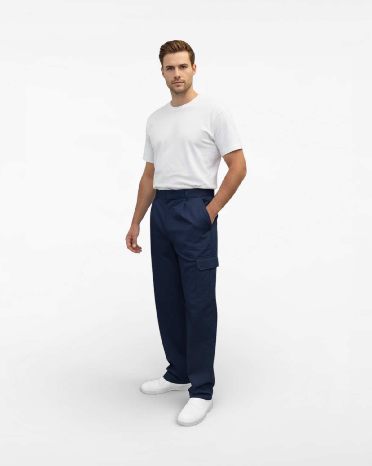 Pantalone da lavoro con tasconi laterali