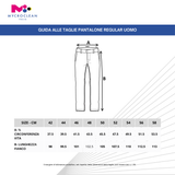 Pantalones de trabajo regulares para hombre - 100 % algodón