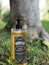 Gel disinfettante con caratteristico aroma torbato