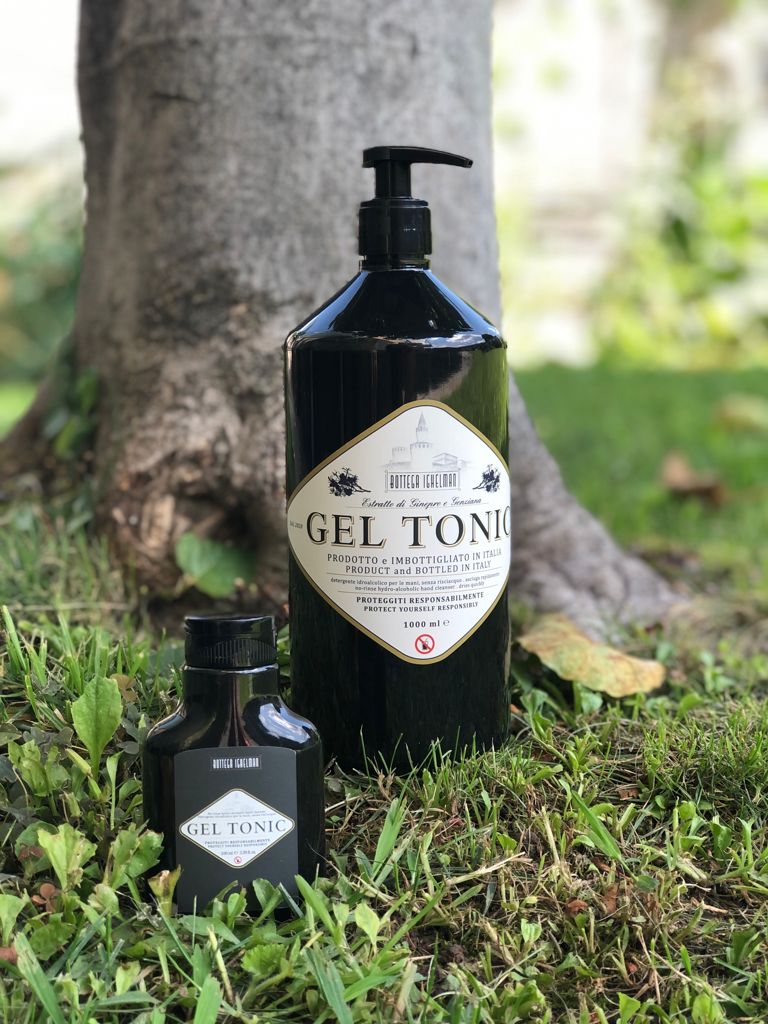 Gel Tonic - Hand Sanitizer Gel with Juniper and Gentian Scent