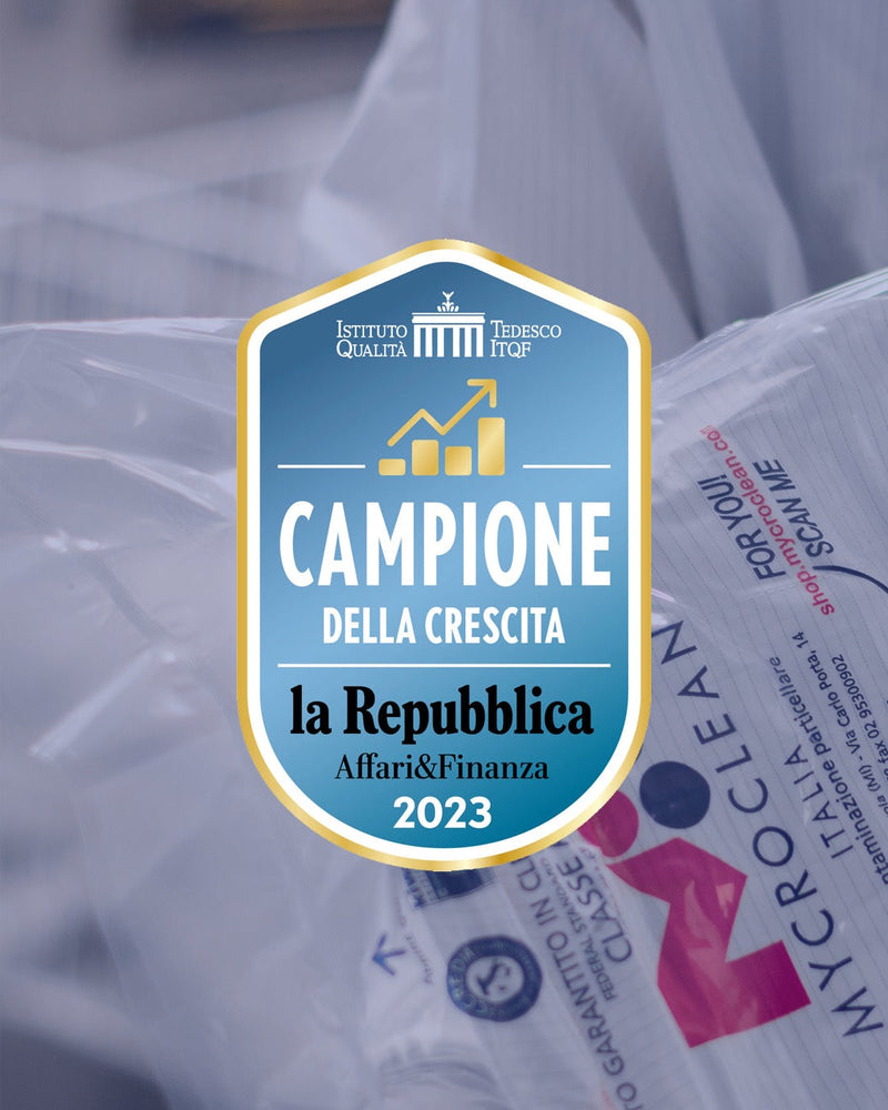 Mycroclean Italia® è tra le prime 800 aziende nazionali per la crescita economica