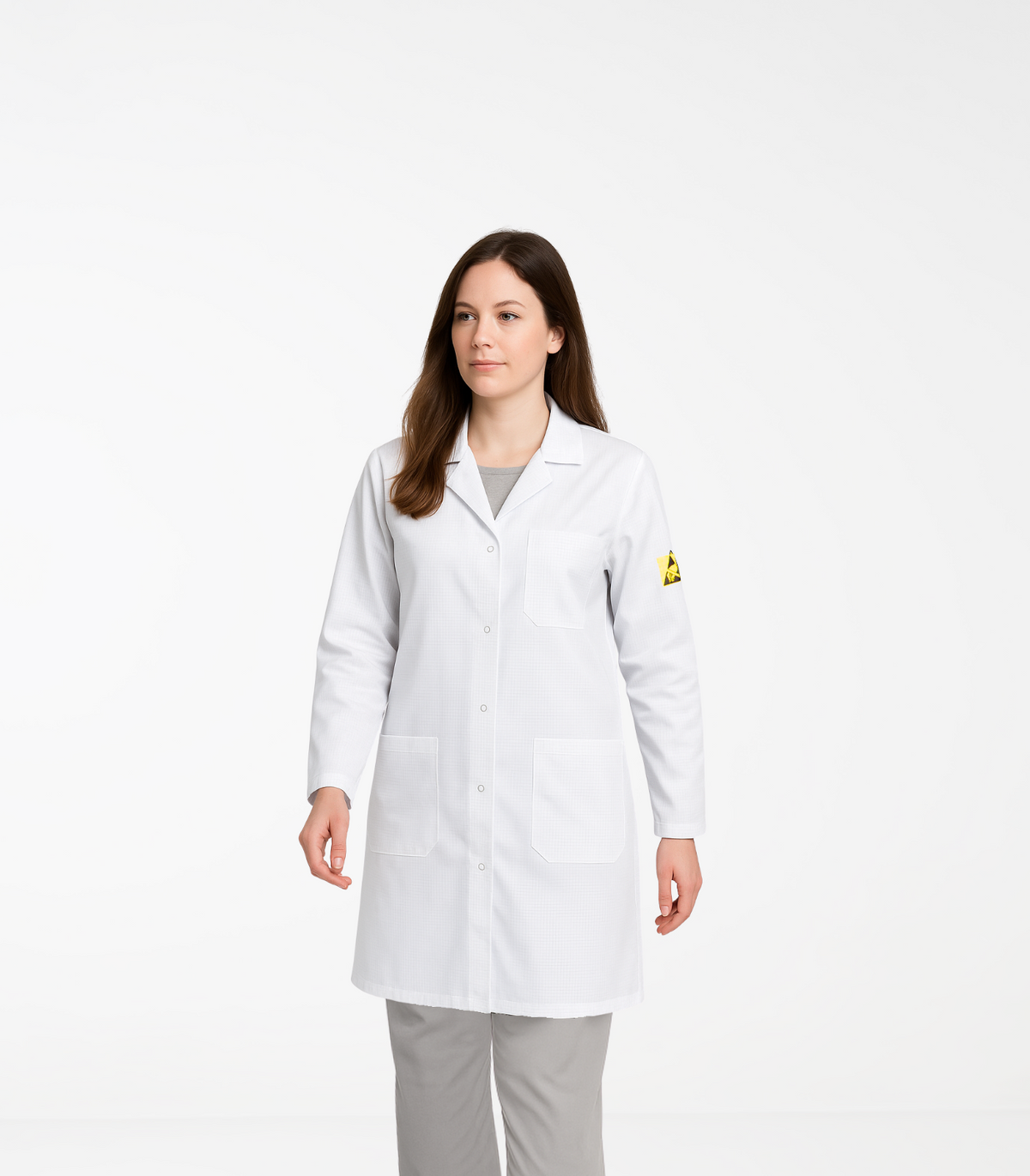 Antistatic White Coat - Women