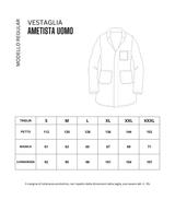 Camice da laboratorio AMETISTA Uomo