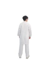 Camice professionale con polsini elasticizzati