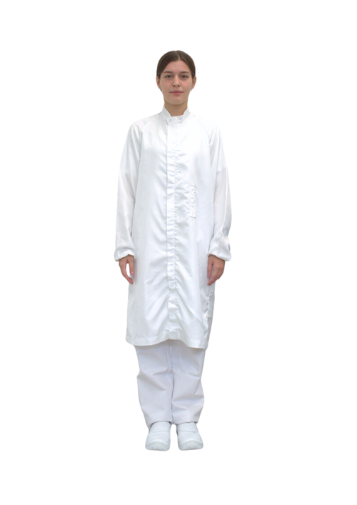 Camice Unisex per Cleanroom con Collo alla Coreana
