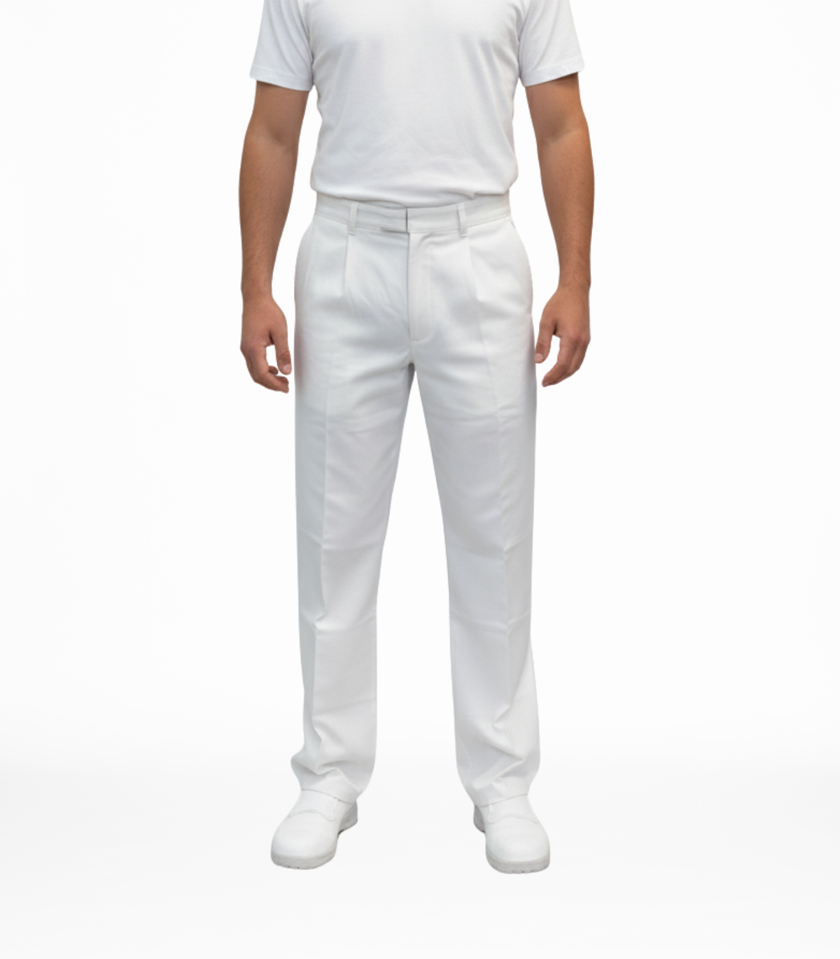 Pantalones de trabajo regulares para hombre - 100 % algodón