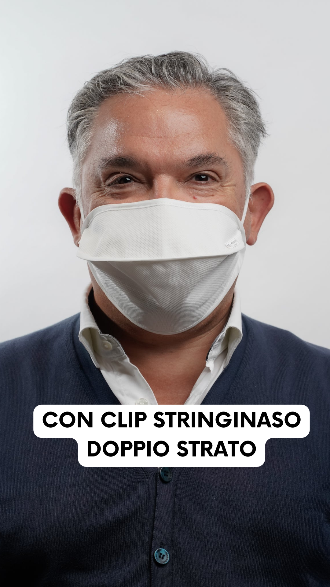 Mascherina doppio strato Ecosostenibile 100 Lavaggi